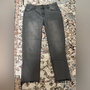 Gap jeans, grey wide leg, size: 2